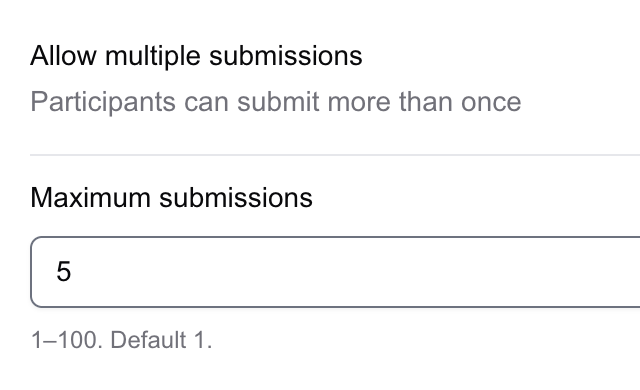 Reacruit's tweet photo. #newstuff ๐ฅ ๐ฅ ๐ฅ
Absolutely thrilled to announce the newest feature on Reacruit Research platform! ๐ Now you can collect reoccurring submissions from participants - for Document, Voice Recording, Video Capture, and Feedback Activities! ๐๐ค๐ฅ
Just head over to the Project Manager and toggle on 'Allow multiple submissions' on the Activity to take your research projects to the next level! #innovation #researchplatform #excitingtimes ๐ช๐