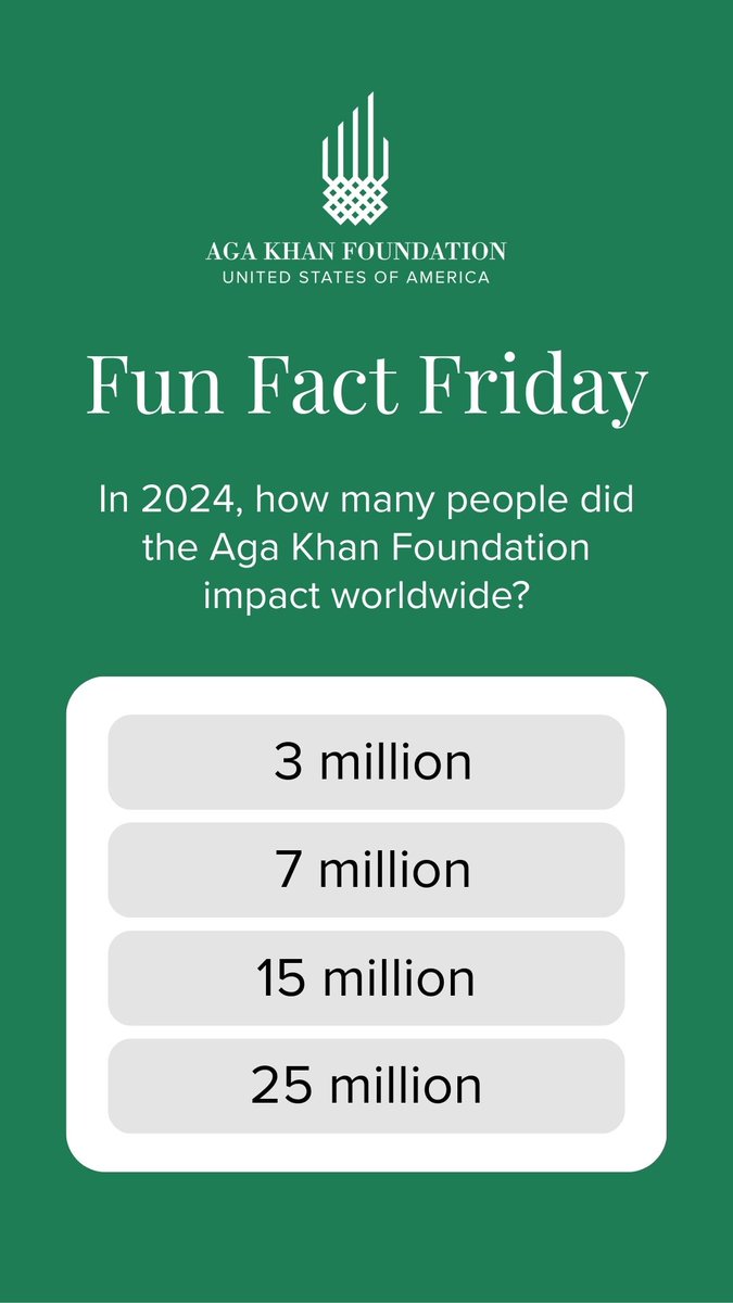 Aga Khan Foundation USA - Central tweet media
