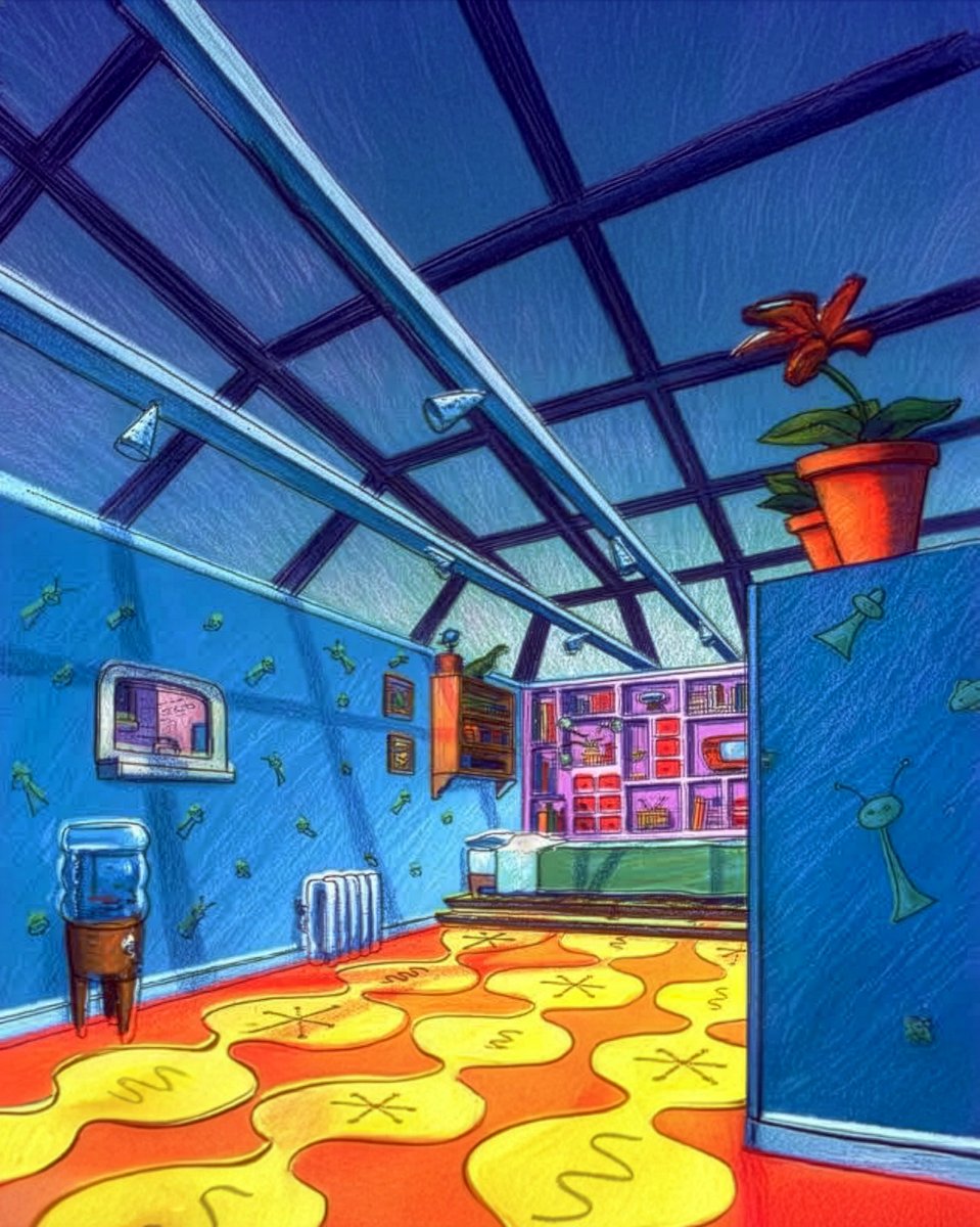 heyarnoldshots's tweet image. Arnold really had the best room out of all the cartoons