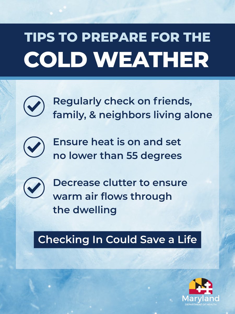 Maryland Department of Health tweet media