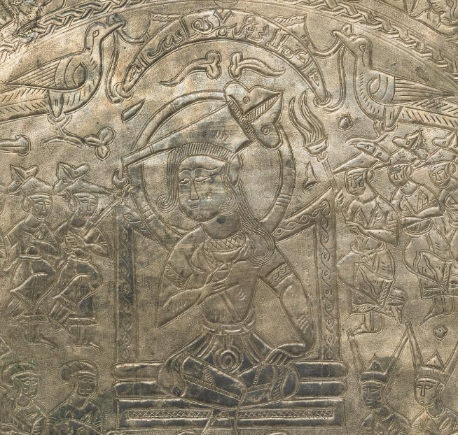 freistory's tweet photo. Details of a salver from Ghaznavid Persia (11th cen.). https://t.co/wZMbEW3CUt
