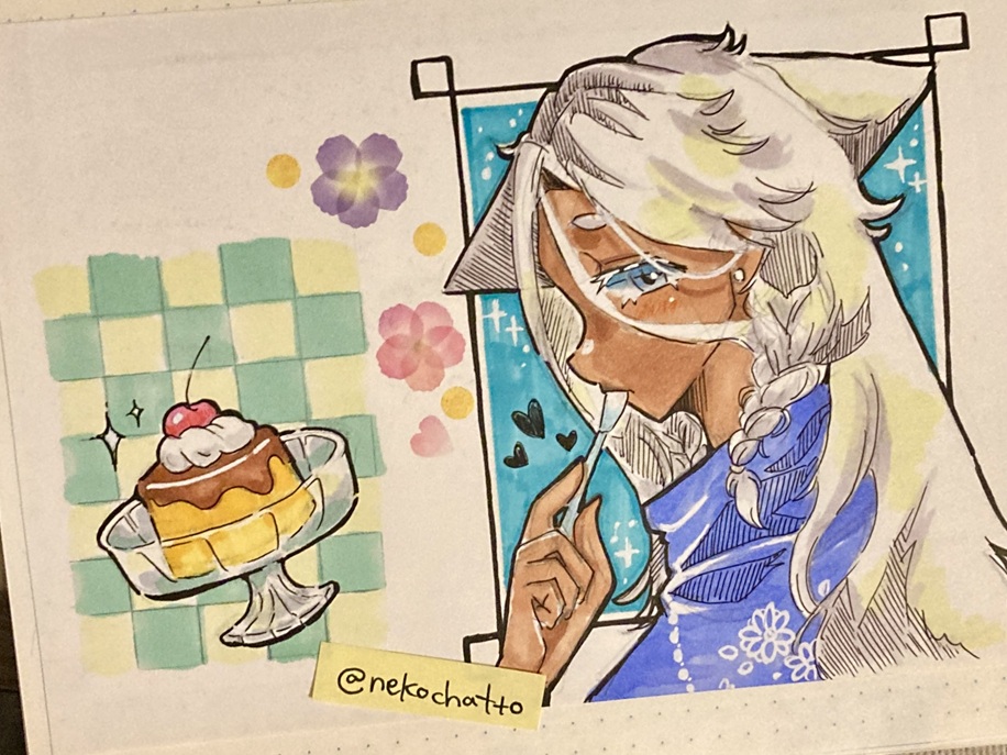 うちの子描いてみませんかキャンペーン #제_자캐를_그려보시지_않겠