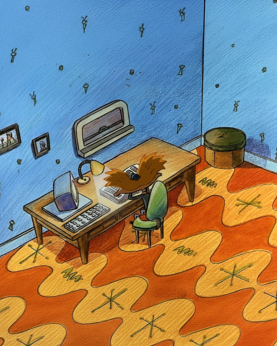 heyarnoldshots's tweet image. Arnold really had the best room out of all the cartoons