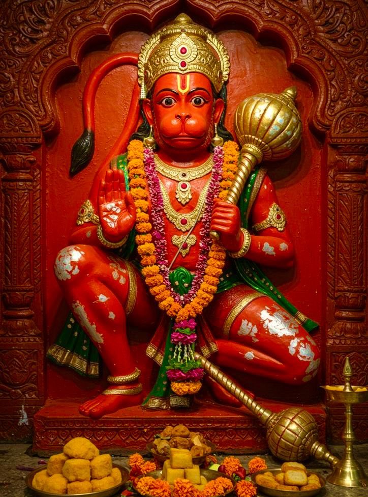 With Rama in our heart and 
 Hanuman ji in our soul fear disappears. Jay shree hanuman