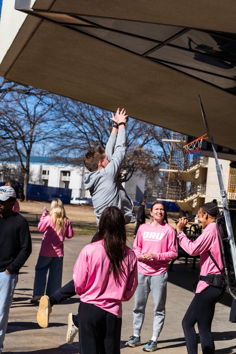 ORUWBB's tweet photo. Get your pink gear ready, we’re back in the Mabee tomorrow at 2:00 for our annual Pink Out game!

#EagUp | #GoldenStandard https://t.co/1YZ6gQZfxv