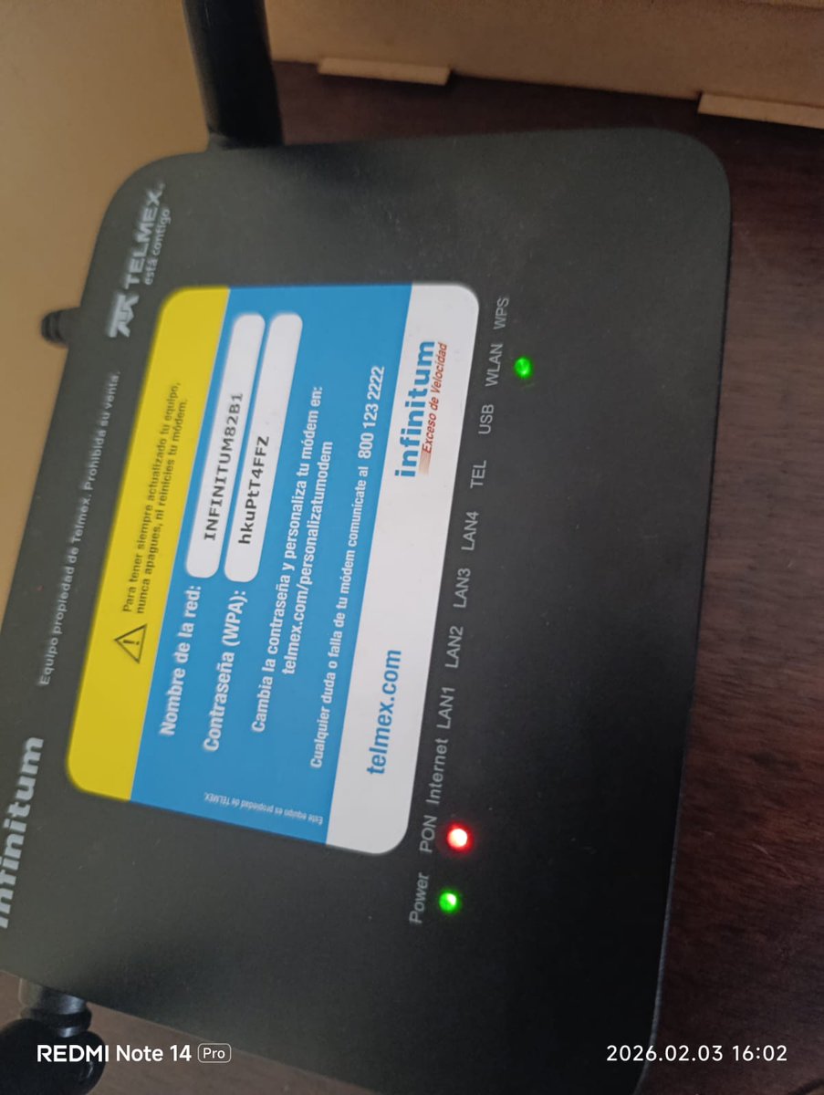 cedrojk11's tweet photo. @TELMEXSoluciona @Telmex @carlosslim @Carlos_Slim_D @hectorslimseade  4 días sin servicio y no hay solución , y sigo esperando la llamada https://t.co/CNhxrMeiPT