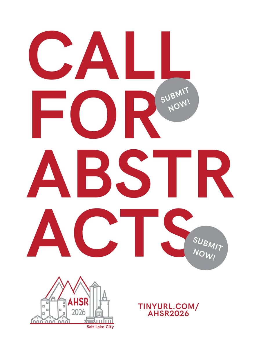 AHSR Conference tweet media