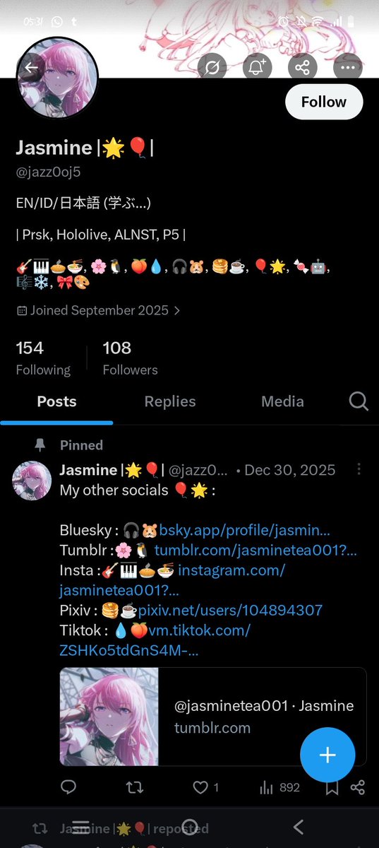 Jasmine | if VPN doesnt work then bye bye prob tweet media