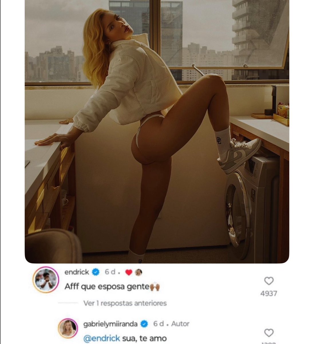 “Aff que esposa gente” 

NOSSA esposa, endrick kkkk

Ele jura que ela tirou essa foto pra ele, sobra nada