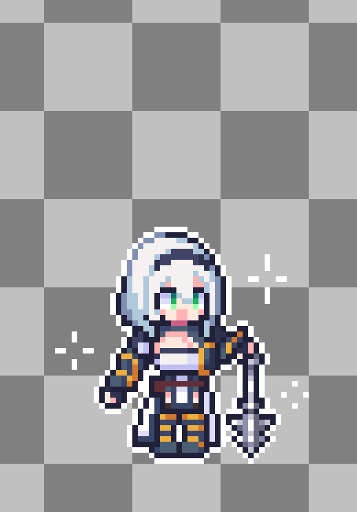 ⊹ Noel-chan ₊˚⊹ #pixelart #ドット絵 #ノエラート