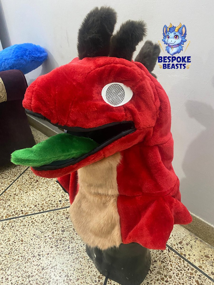 bespoke_beasts's tweet photo. Custom Fursuit Head – Project Complete.
Proud to share this fully completed custom red dragon fursuit head

Commission completed successfully for @RebalYell24 on X
Created and finished by @Davidkatz0

📩 Custom commissions open, DM us to start your own build!
#fursuitcommission https://t.co/VNwpP863zD