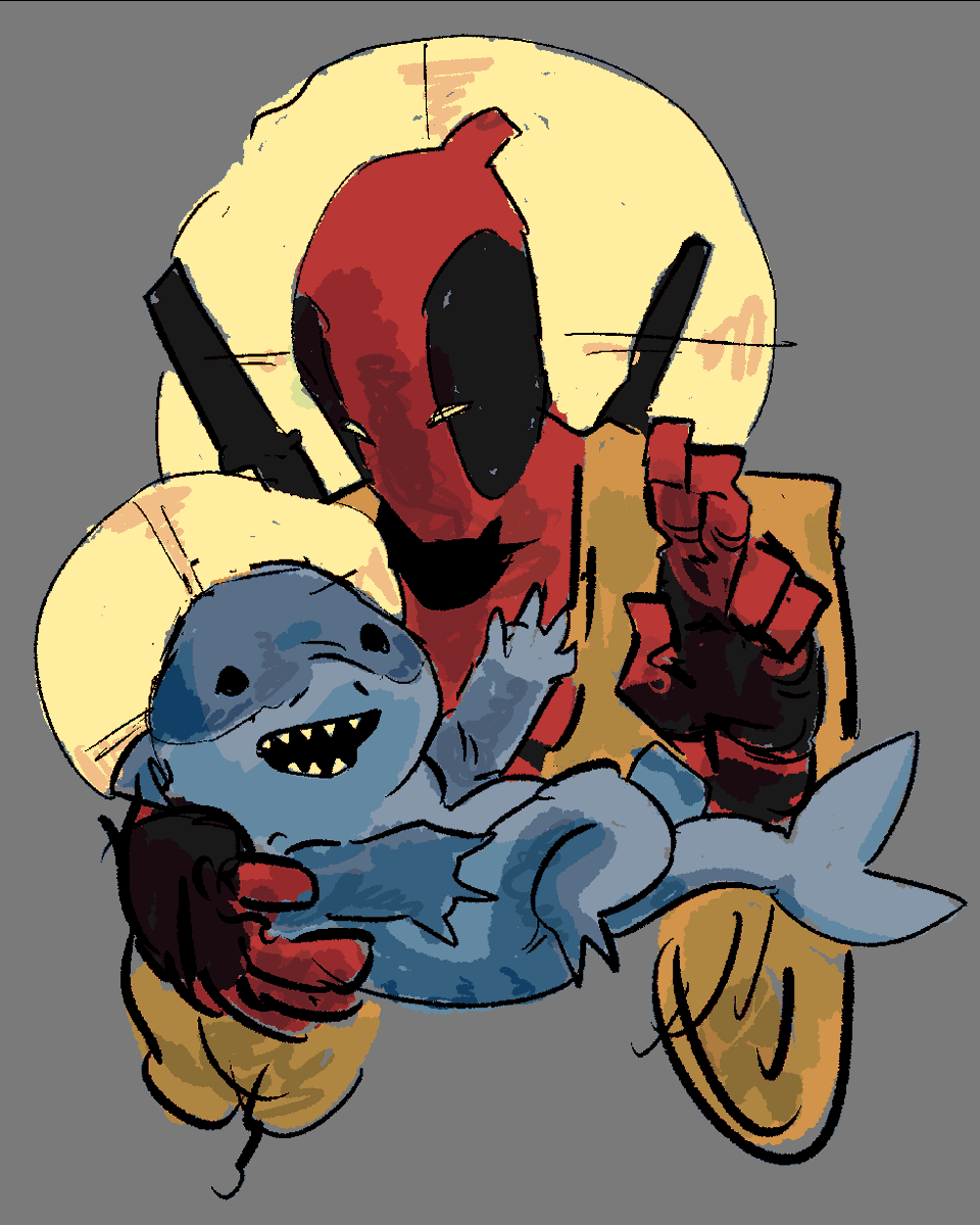#deadpool #jeffthelandshark #MarvelRivalsfanart  #MarvelRivals