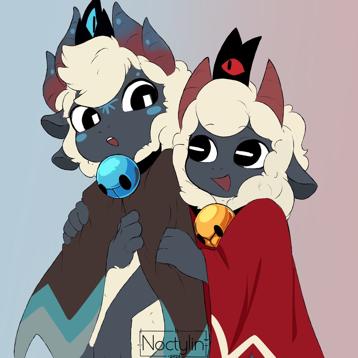 I little fanart. Lambert and Yngya 🩵🤍

#cultofthelambfanart #cultofthelamb #lambert
