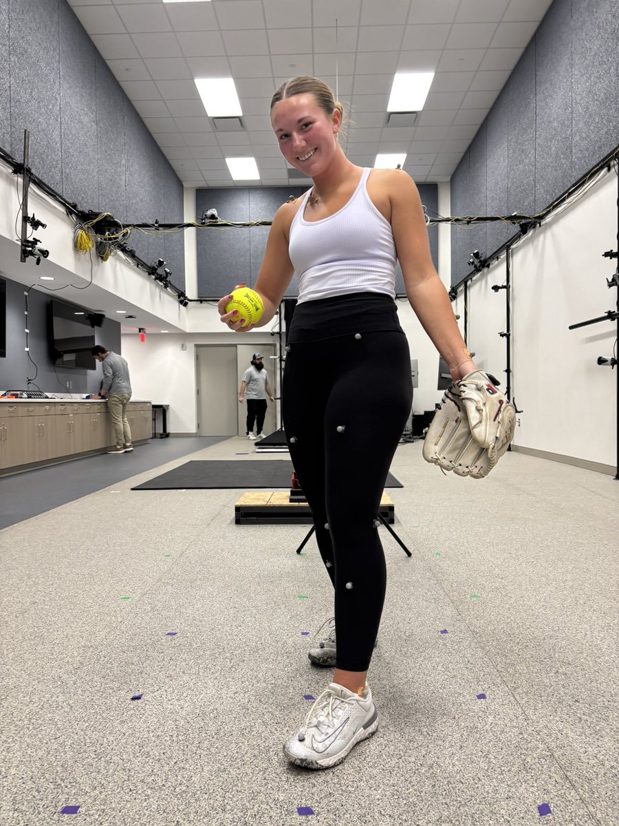 NatZatloukal's tweet photo. Had an awesome experience working with @ogxsoftball @UNOPitchingLab &amp; @drlauramcdonald on my biomechanics assessment!  Can’t wait to use all the feedback to keep becoming a better pitcher! https://t.co/mREFXGU3Hp