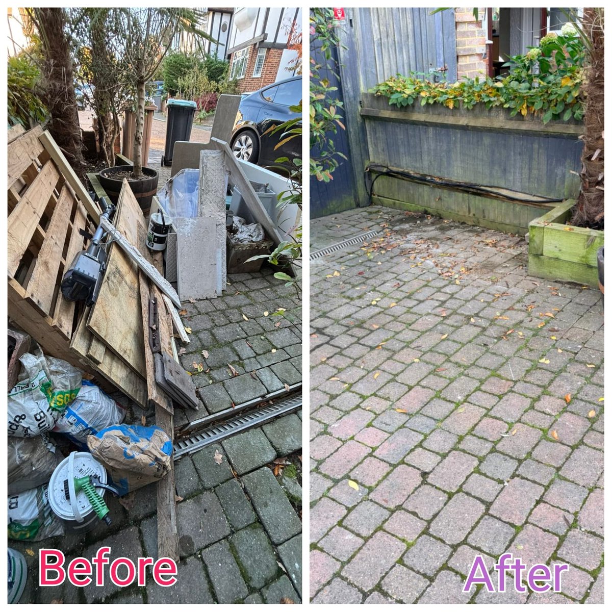 Quickwasters1's tweet image. Before: messy and stressful 😵‍💫
After: neat and refreshing 😍✨
Quick Wasters — making space feel good again 🚛♻️
.
.
.
.
.
#QuickWasters #BeforeAndAfter #WasteRemoval #JunkClearance #EcoClearance #SameDayService #HouseClearance #GarageClearOut #GardenClearOut