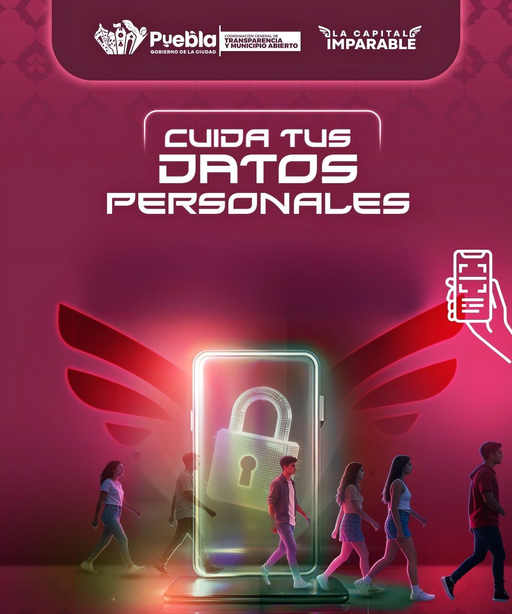 Conoce y descarga nuestra guía “Cuida tus Datos Personales: Prevención y Protección en el Entorno Digital”, que brinda herramientas a las juventudes para proteger sus datos frente a las nuevas tecnologías.
shorturl.at/0iDgD