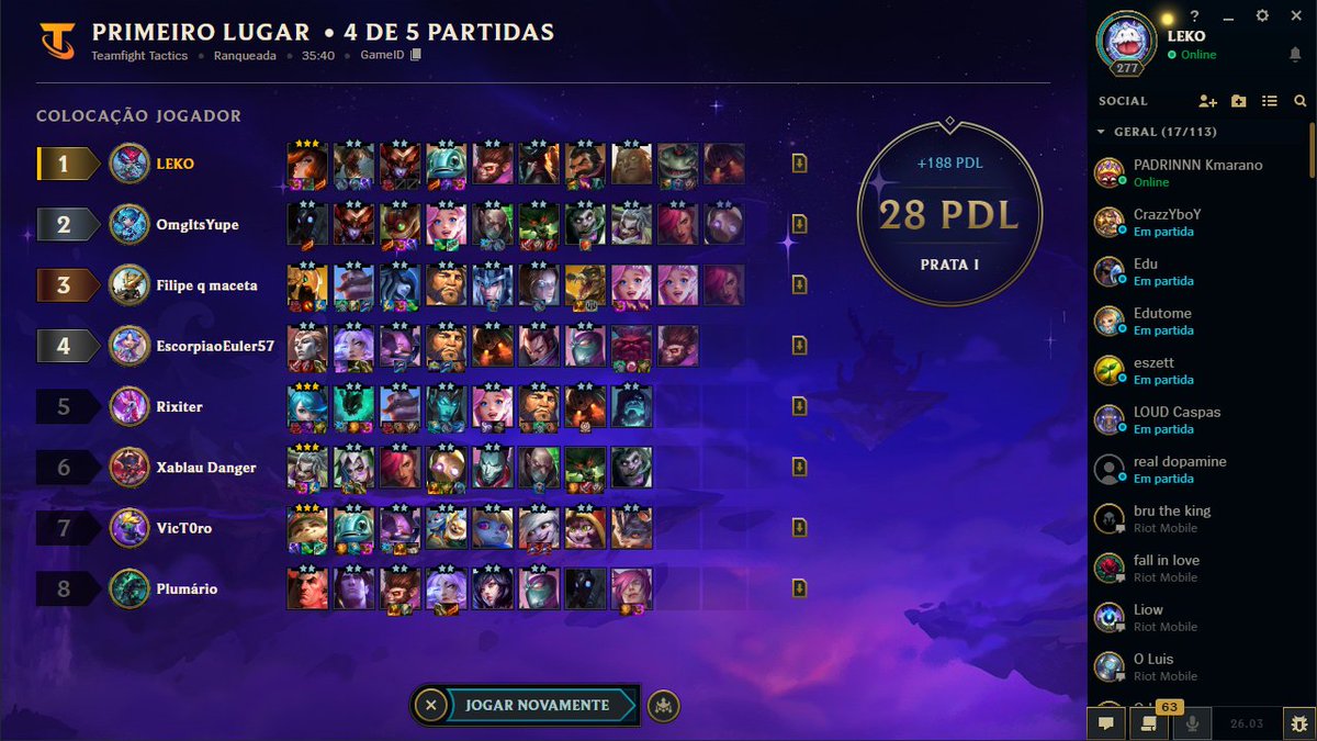 mf 3 ta bombando no prata rapaziada