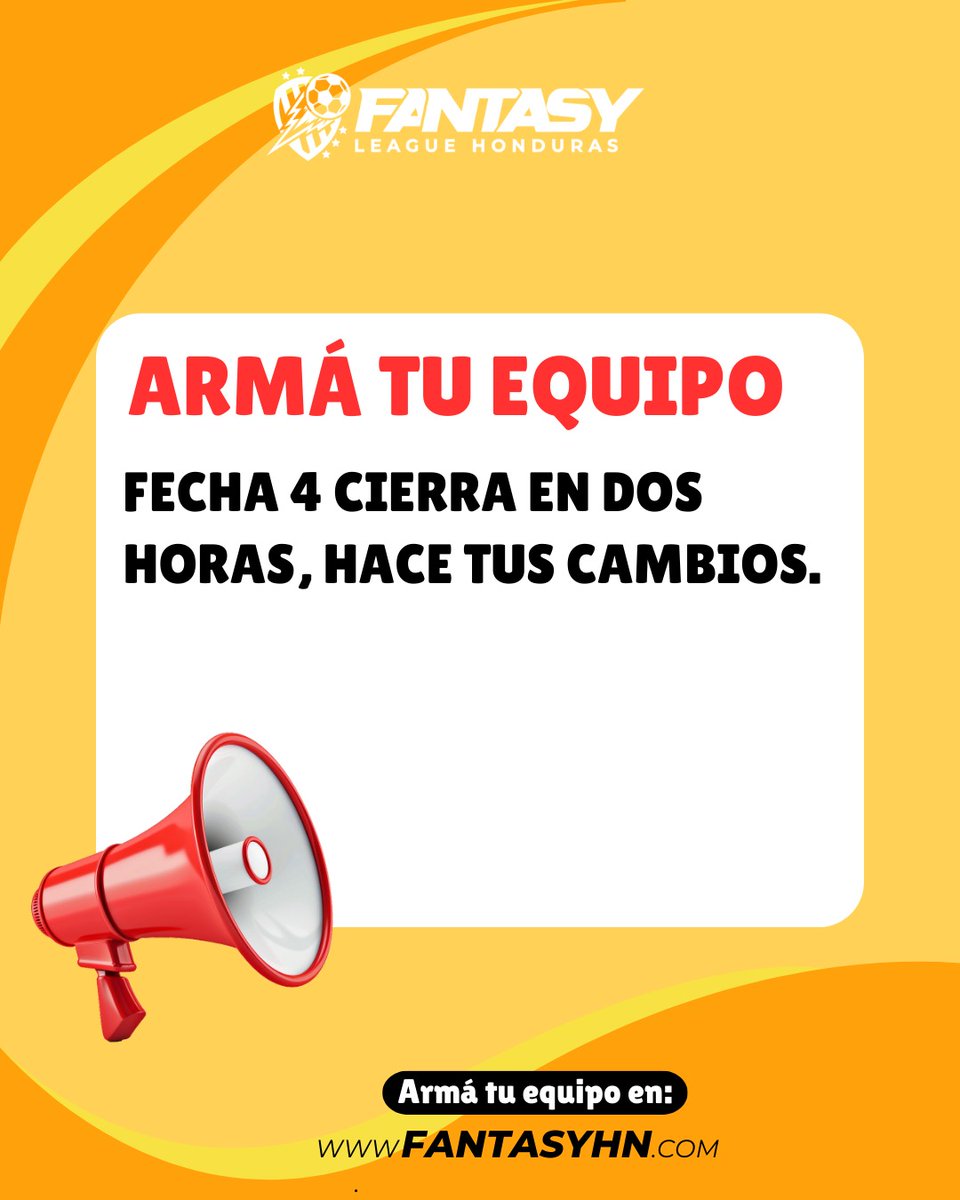 Apostemos Fantasy League tweet media