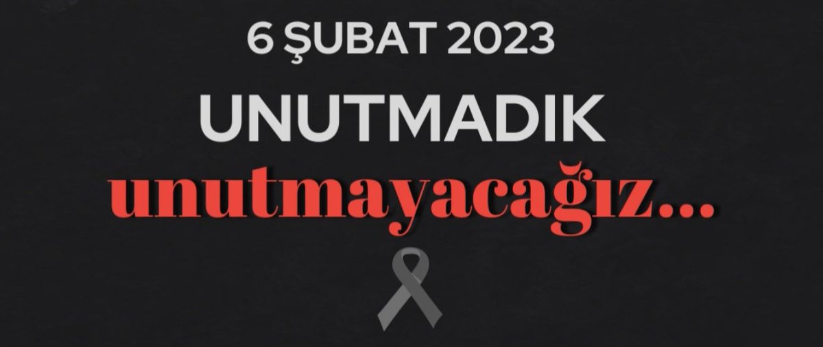 Allah bir daha bu acıları, bu felaketleri yaşatmasın kimseye.