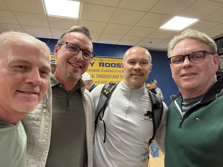 WeAreHolton's tweet photo. We had a great time watching former Holton athlete and alum Jory Collins coach his North Dakota State Bison at UMKC, easy win! Great chance to be part of March Madness! https://t.co/Zc9m2KXTtE