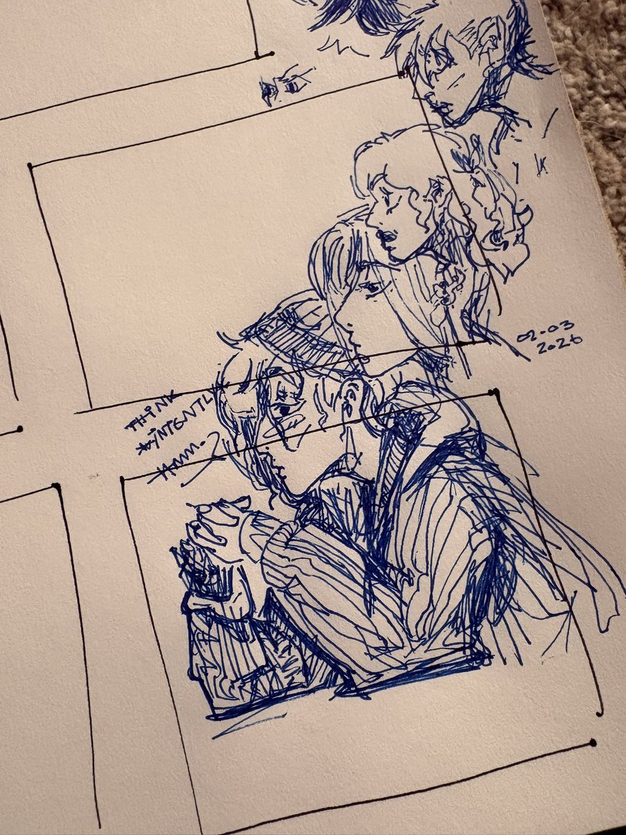 ixsstyx's tweet image. which lady you takin out for coffee ? #CharacterArt #ocartist #facestudy #dailydoodle #sketchbook #facedrawing #portraitstudy