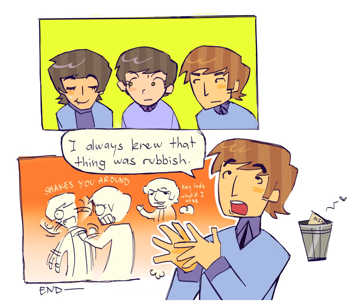 octoslopp's tweet photo. the beatles use the ouija board https://t.co/oZDJl32pOt