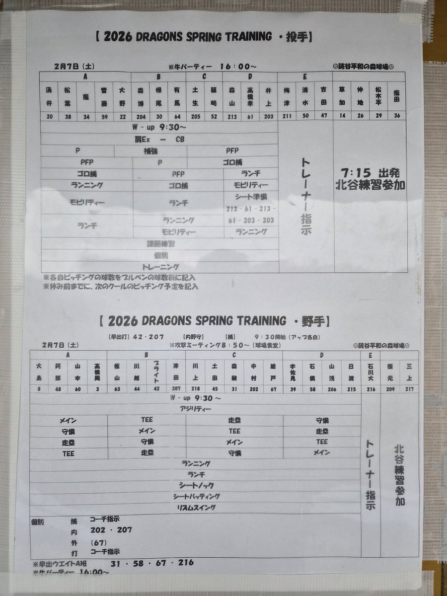 ささかまページ 20260207 普通のメニューと牛パーティー🐃