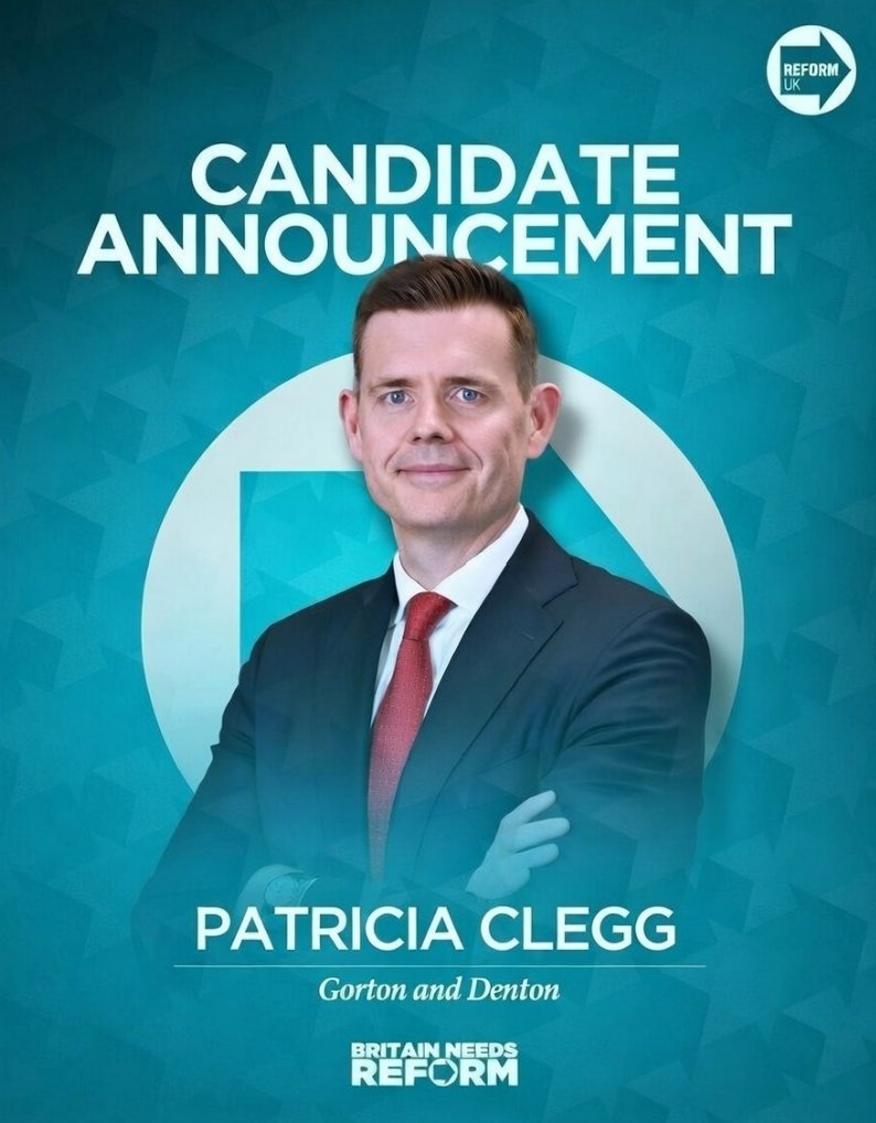 Please please please flood every post you see promoting Matt Goodwin from Hertfordshire with 'Isn't that Patricia Clegg?' He is the Grant Shapps of #ReformUK #PatriciaClegg
