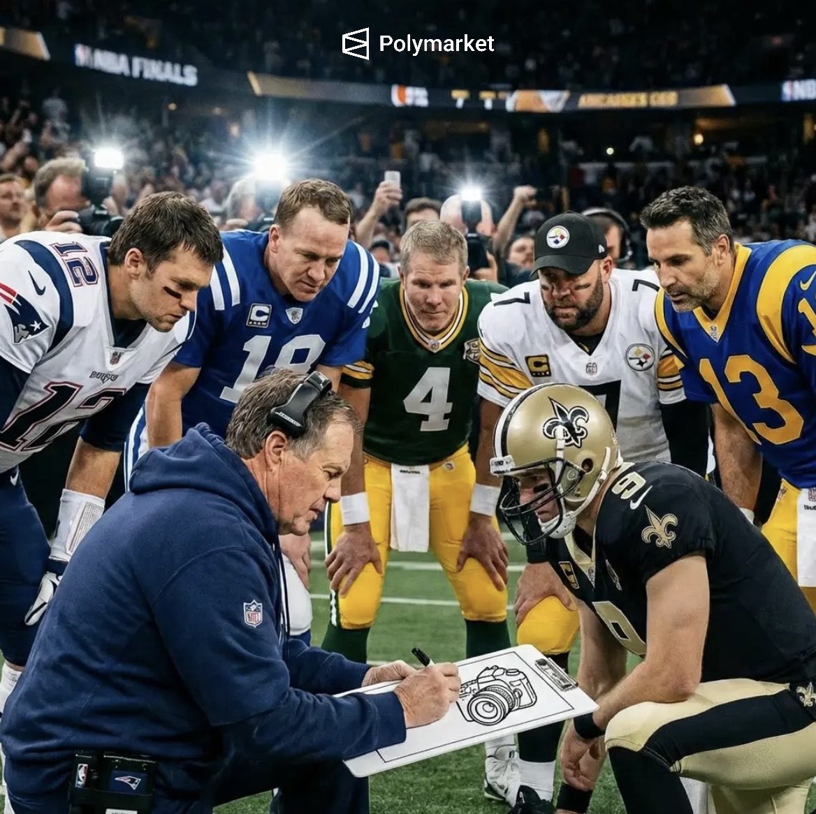 Polymarket Football tweet media