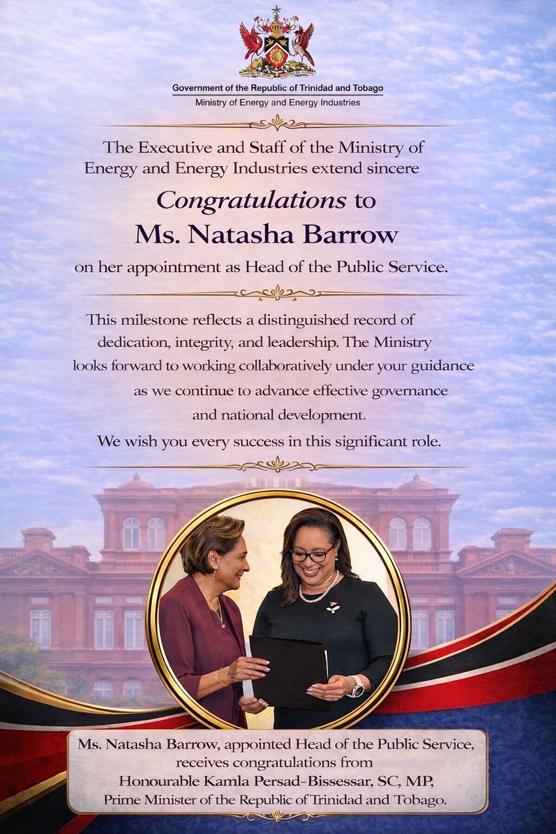 Ministry of Energy and Energy Industries tweet media