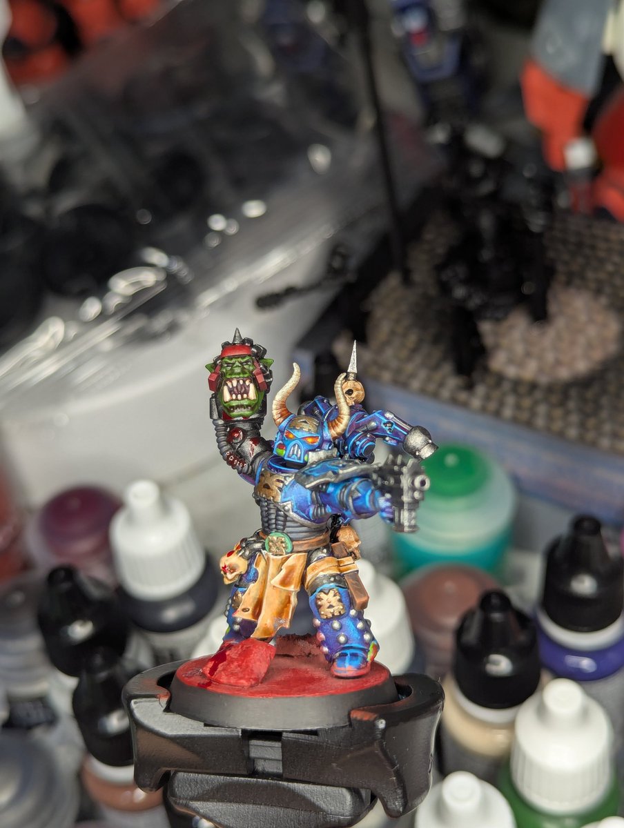 LungJuiceCough_'s tweet photo. The nails bit too hard on this Alpharius! 2nd Chosen. Last miniature before I report for Basic :)
#40k #warhammer40k #ageofsigmarchaos #warhammerpainting #warhammerfantasy #eavymetal #wargaming #miniaturepainting #photography #fyp #explore #kitbashing #redcorsairs #khorne https://t.co/IS8osDu32s