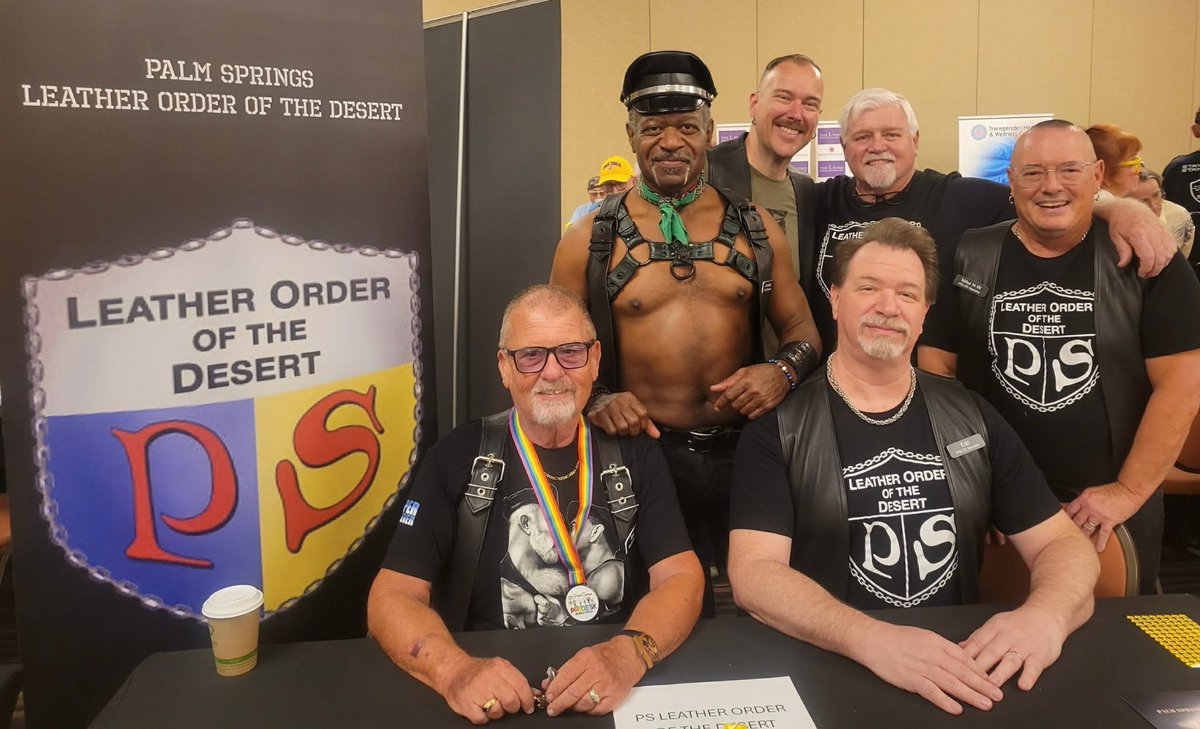 Palm Springs Leather Order of the Desert tweet media