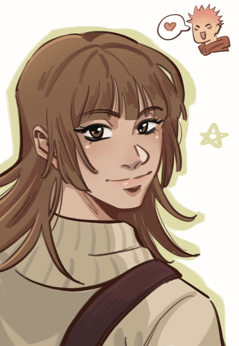 TiredAsFuuck's tweet photo. #itazawa bc it's been a while since I drew yuko properly ^^ #Yuji #jjk https://t.co/GbGAy8WFF0