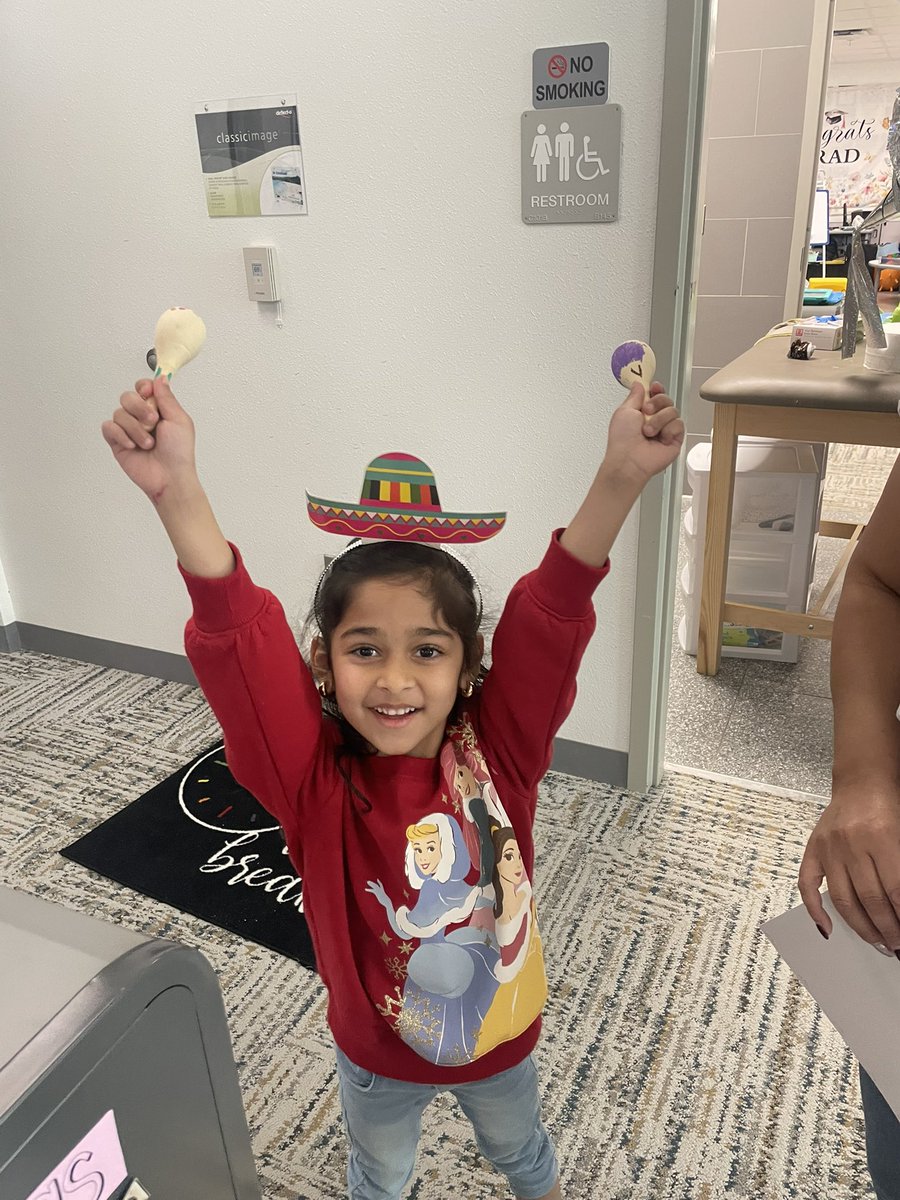 We wrapped up our transportation unit  with an experience day filled with two trips. From the plane ride, to our arrival destination in Mexico where we made maracas , danced , colored and hit a piñata, it was a day filled with fun and smiles!