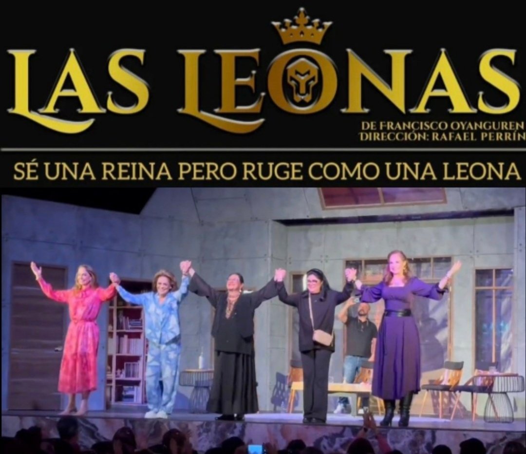 Y hoy regresan Las Leonas. Esta increíble obra, hecha por Mujeres increíbles.🎭
<a href="/victoriaruffo31/">victoria ruffo</a> Que el escenario vuelva a llenarse de magia, aplausos y de todo el amor que mereces. Te queremos Queen ❤️❤️❤️
Mucho éxito