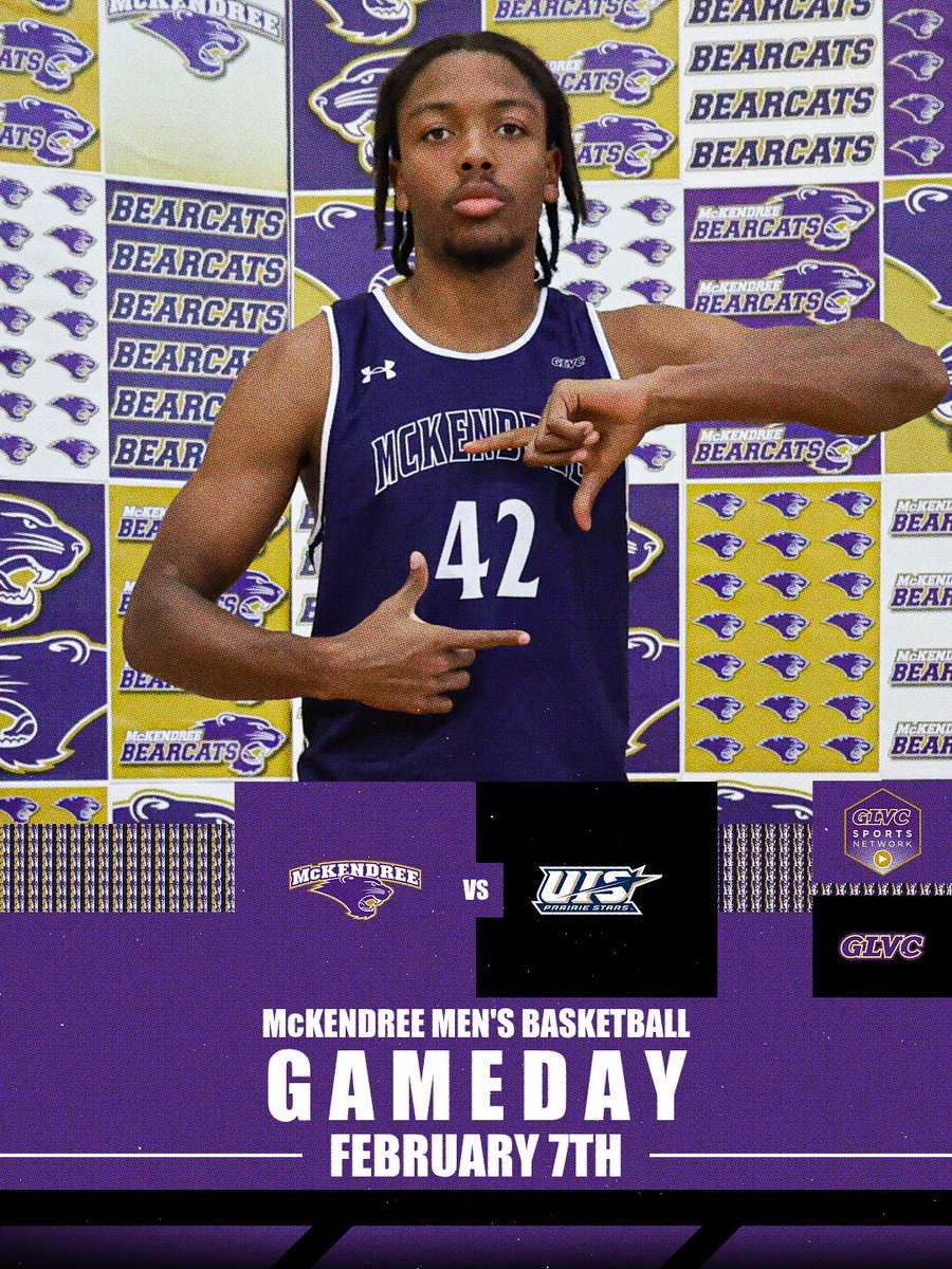 McKBearcats's tweet photo. 🏀🐾 𝑮𝑨𝑴𝑬𝑫𝑨𝒀 🐾🏀

No.23 Men's Basketball hosts in-state foe Illinois Springfield today in a crucial GLVC matchup

⏰ 3:00 PM CT
🆚 @UISAthletics 
📍 Lebanon, Ill.
🏟 Harry M. Statham Sports Center
📺 https://t.co/1dCC2ETf8N 
📊 https://t.co/GHOOKeTCRz 

#GLVCmbb | #D2mbb | #BearcatsUnleashed