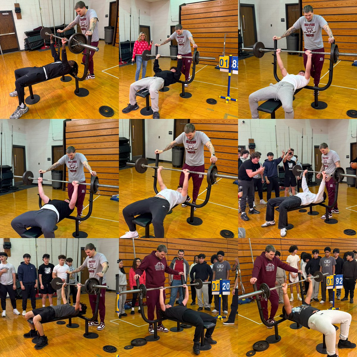 In honor of American Heart Month, our PE classes are competing to see which class has the most HEART!❤️ The first challenge was a Bench Press Competition, and after an impressive showing of strength, Period 8 Gym took the win! Great job for setting the bar high! 💪🏼🏋🏼‍♀️🏋🏼
