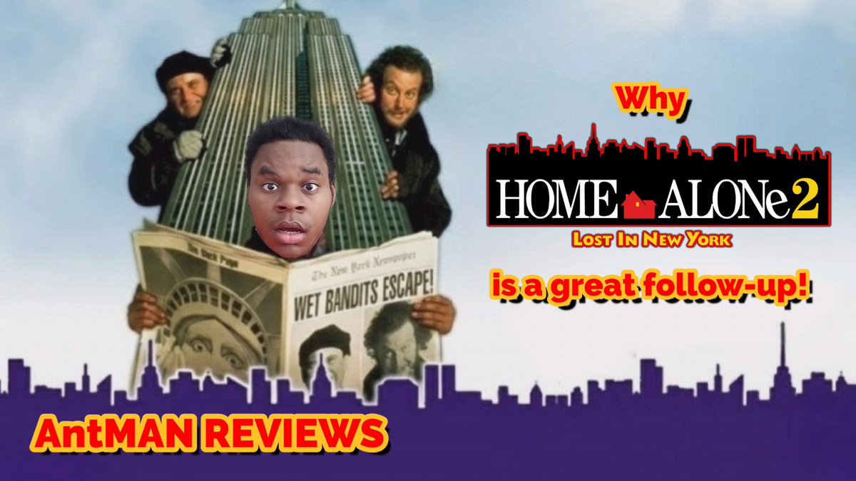 Antman525's tweet photo. Who's ready to get lost in the Big Apple? Don't worry, we'll be getting lots of cheese pizza in a fancy limo! 🍕

Join me as I talk about why Home Alone 2 is my favorite out of the franchise!

https://t.co/PaKAHZX1Mo

#homealone2 #kevinmccallister 
#harry #marv #fyp https://t.co/bL2pMtoWa7