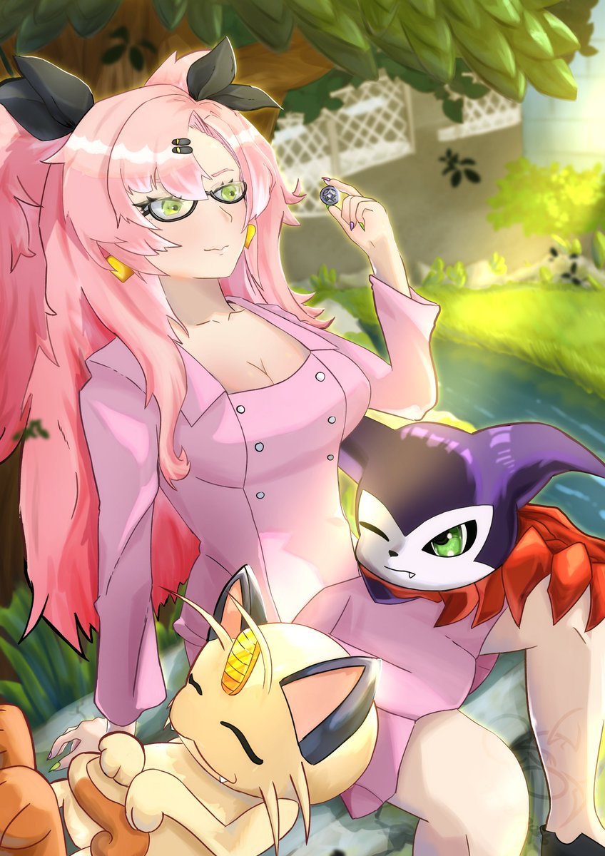 Think Big, Think dimensional big!
#zzz #zenlesszonezero #zzznicole #digimon #pokemon #fanart #meowth #impmon #art #digital