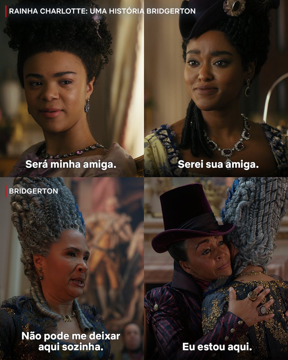 Rainha Charlotte e Lady Danbury. 😭