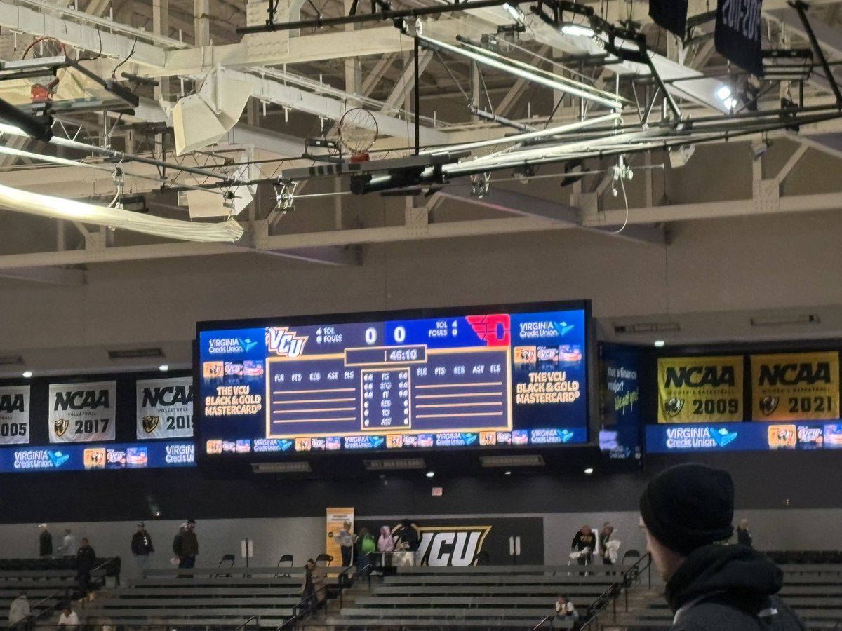 MekhiWilsonpro2's tweet image. DAYTON (15-8, 8-2)
VCU (17-6, 6-4)

It’s snowing (again) in Richmond, but the A-10 Matchup is still on at the Siegel Center.

Rams have won their last 6 while Dayton broke their 4 game losing streak with a win back on Tuesday

📺 ESPN 2