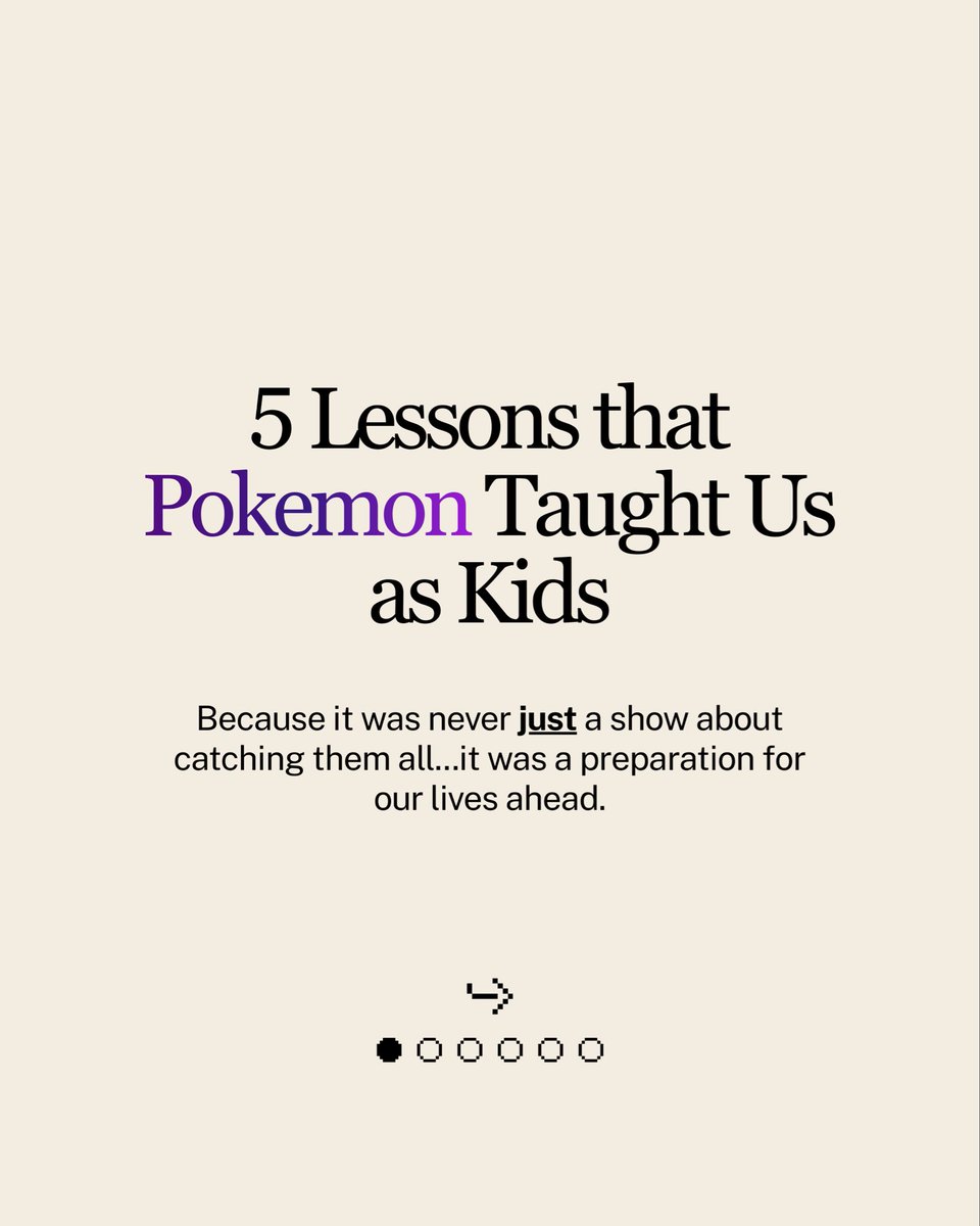 pixeladdy's tweet photo. Othe 2 lessons in the thread. What other lessons did pokemon teach you as a kid? https://t.co/YoiSv6czqD