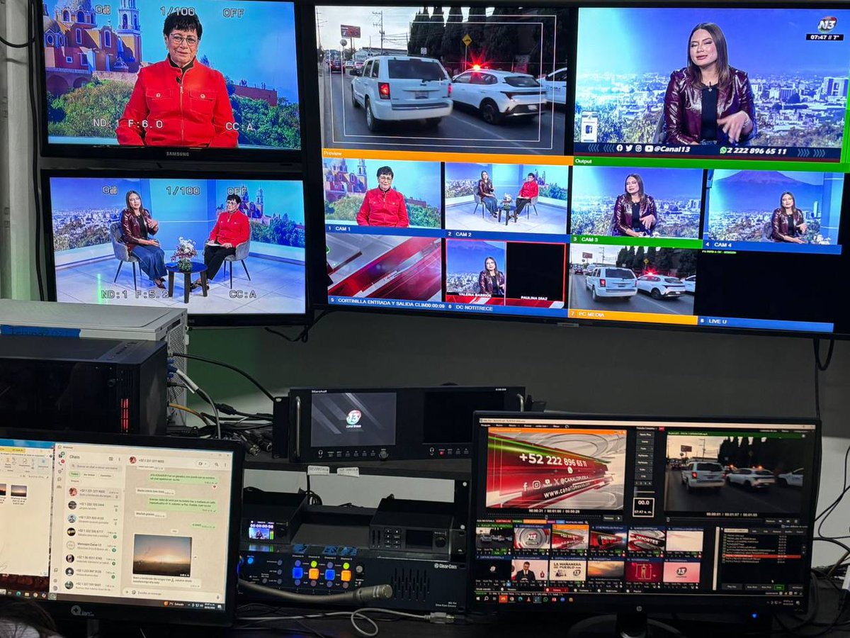 La secretaria <a href="/silvia_tanus/">Silvia Tanús</a> compartió con <a href="/JCarlos_Valerio/">Juan Carlos Valerio</a> y <a href="/ValeriaBarriosD/">Valeria Barrios</a> avances de la nueva etapa de modernización del transporte público.🚍✨Destacó que, para asegurar un servicio eficiente, se refuerzan los operativos de supervisión en todo el estado.🛡️🤝#TransporteSeguro