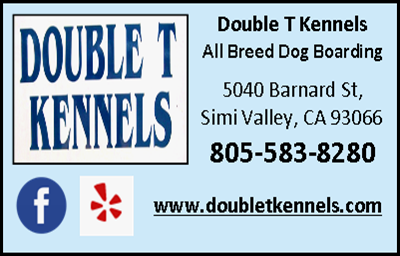 COMMUNITY FOCUS: (Simi Valley) 
 Double T Kennels 
805-583-8280
 doubletkennels.com
facebook.com/profile.php?id…
yelp.com/biz/double-t-k…