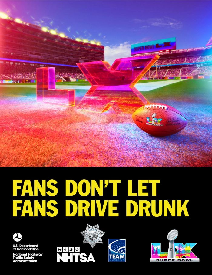 This #SuperBowl  Sunday, do the responsible thing and don't drive under the influence of alcohol or drugs.

<a href="/SDSheriff/">San Diego Sheriff</a> Deputies will be conducting increased impaired driving patrols across #SanDiegoCounty. 

Read our news release: sdsheriff.gov/Home/Component….

<a href="/OTS_CA/">CA Office of Traffic Safety</a> <a href="/NHTSAgov/">nhtsagov</a>
#SBLX