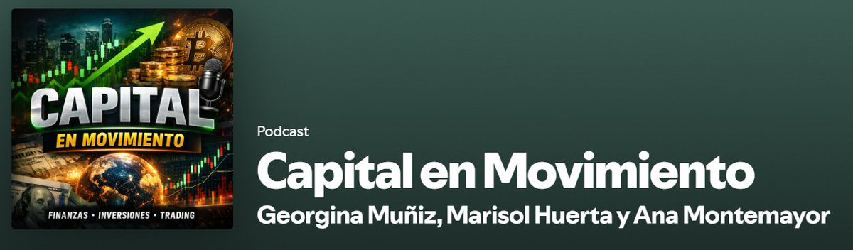 Nuevo episodio de Capital en movimiento.
Se preguntan que paso hoy en la <a href="/BMVMercados/">Grupo Bolsa Mexicana de Valores</a>  con Cemex, que perspectivas tiene <a href="/GCC/">Secretariat General of Gulf Cooperation Council</a> . El <a href="/MexDer_GrupoBMV/">MexDer</a> con las acciones de <a href="/liverpoolmexico/">Liverpool México</a>  <a href="/GrupoChedraui/">Grupo Chedraui</a>  @Volaris 
escuchanos aqui 👇
open.spotify.com/episode/3loizZ…