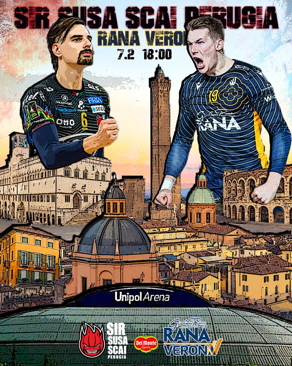 SIRVolleyPG's tweet image. 𝐒𝐞𝐦𝐢𝐟𝐢𝐧𝐚𝐥! 𝐇𝐞𝐫𝐞 𝐰𝐞 𝐠𝐨!

𝙈𝘼𝙏𝘾𝙃 𝘿𝘼𝙔
🆚 Rana Verona
🕣 18:00
📺 VBTV e Rai Sport
🏟️ Unipol Arena

#BlockDevils