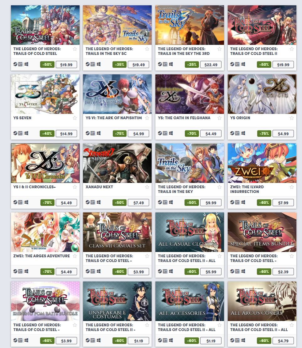 Wario64's tweet photo. Nihon Falcom developer sale on Humble https://t.co/lEEkbDLxW3 #ad https://t.co/tbWplrnNhs