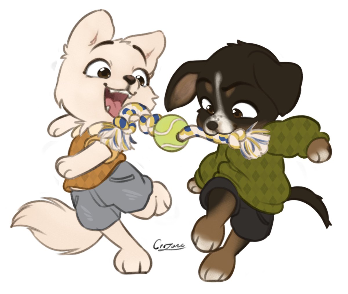 Crizones_Paws's tweet photo. Commission For some doggos https://t.co/yY3epl3KrN