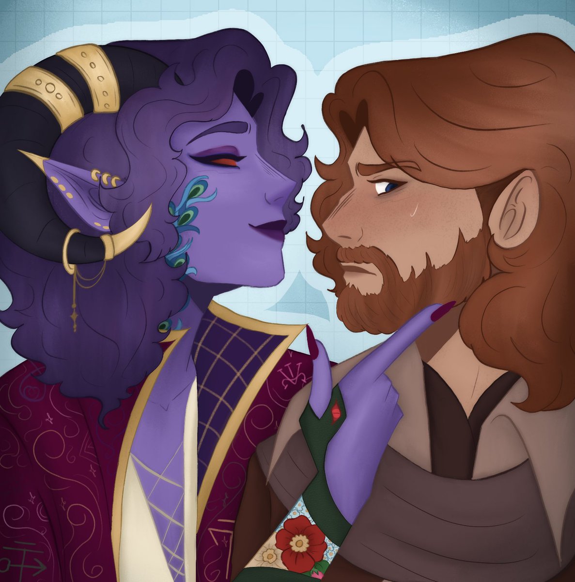 This took me far too long to finish 😭 (Caleb’s og color palette bc idk I like it) 
#widowmauk #themightynein